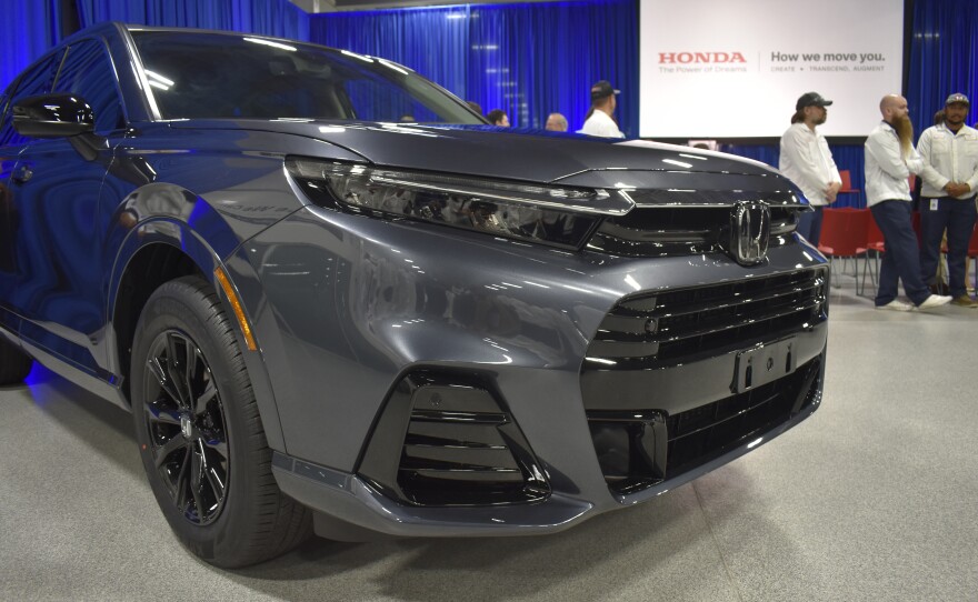 Honda unveils new zero emission hydrogen-electric CR-V at